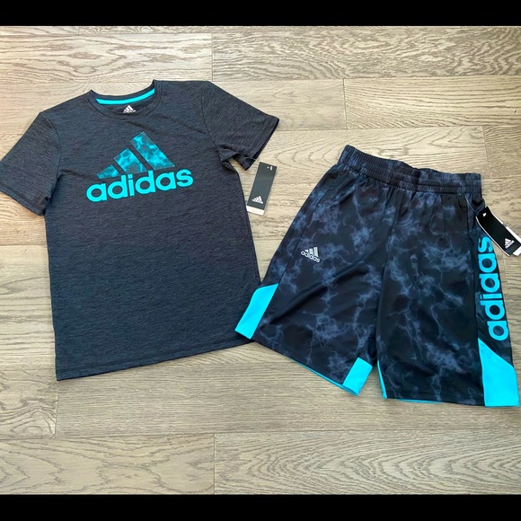 adidas Other - Adidas boys shirt and shorts New With Tags